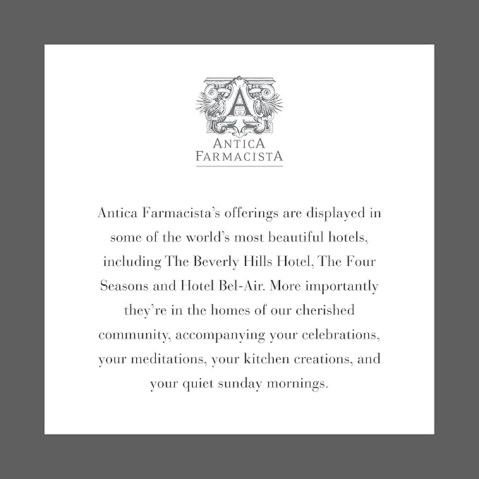 Antica Farmacista Home Ambiance Diffuser - Long-Lasting Reed Scent Diffuser - Luxury Room Freshener Gift - Fig Leaf, 8.45 fl oz