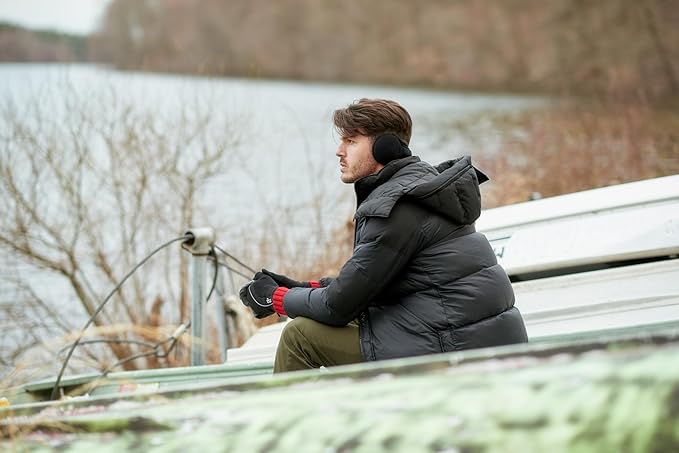 180s Degrees Behind-the-Head Ear-Warmers | Adjustable & Foldable Earmuffs