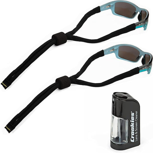 Croakies Lycra Suiters Floating Eyewear Retainer (Two-Pack)