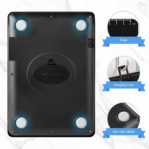 Digital Kitchen Scale, Large Capacity, Easy Tare Function, Large LCD Display, Perfect for Cooking, Baking, and Meal Prep