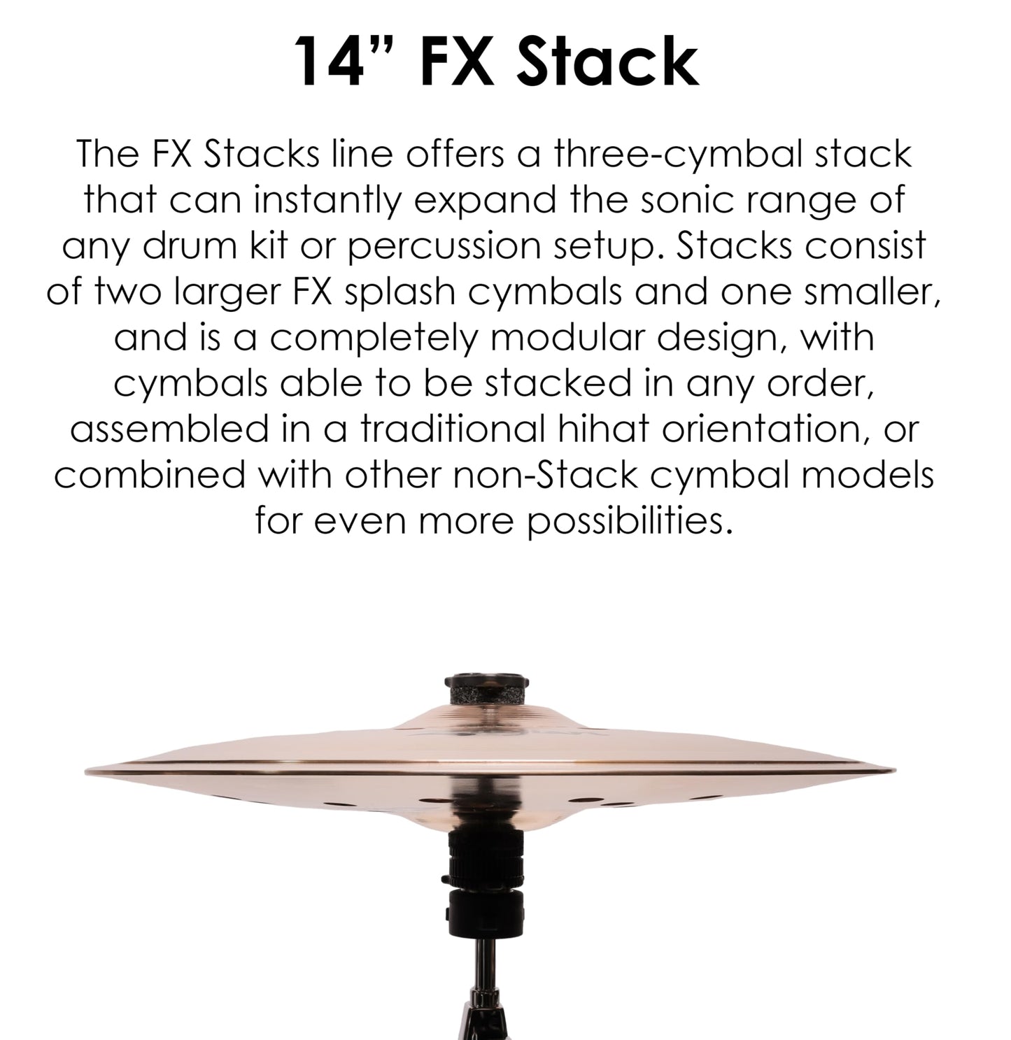 Zildjian Fx Stack, 14 Inch