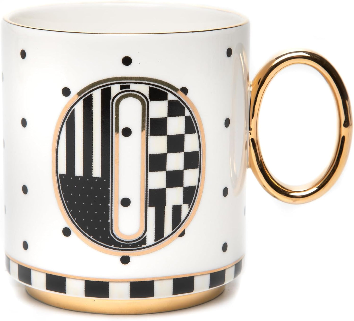 MACKENZIE-CHILDS My Mug, Decorative Ceramic Coffee Mug with Handle, O