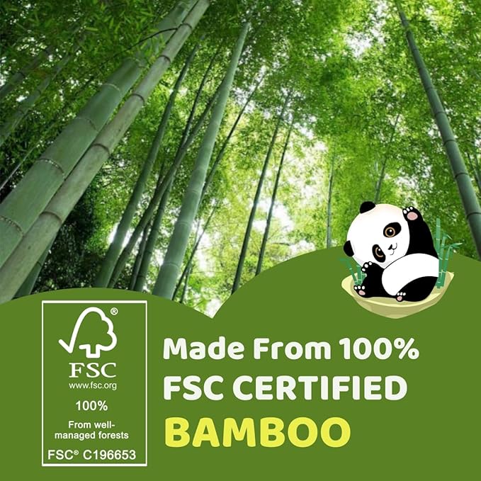 Bamboo Toilet Paper 12 Rolls, Resuable Packaging,New Plastic-Free,3 ply, Septic Safe,Unbleached Brown,Chemical Free,Tree-Free,Soft and Absorbent,Bathroom Tissue Rolls