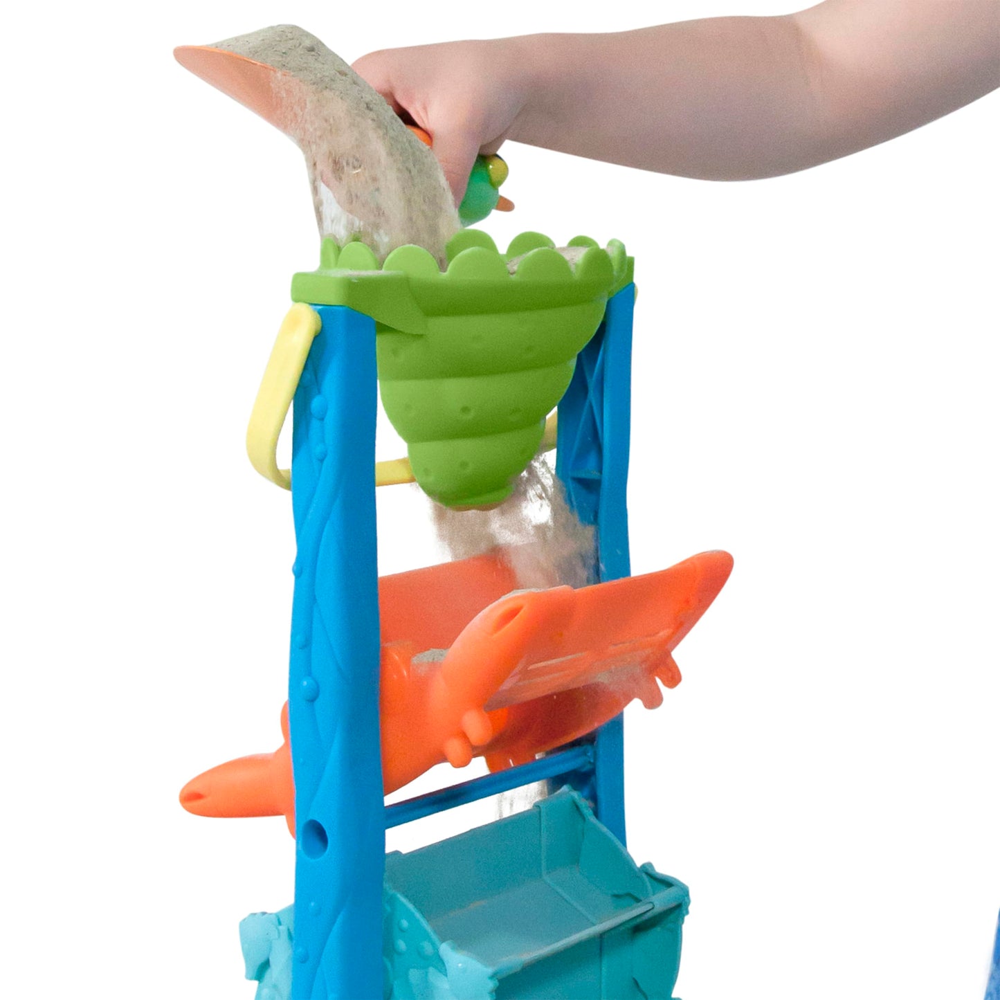 Melissa & Doug Seaside Sidekicks Funnel Fun Sand and Water Toy - Kids Outdoor Toys and Beach Toys for Toddlers, Encourages Sensory Play, Ages 2+