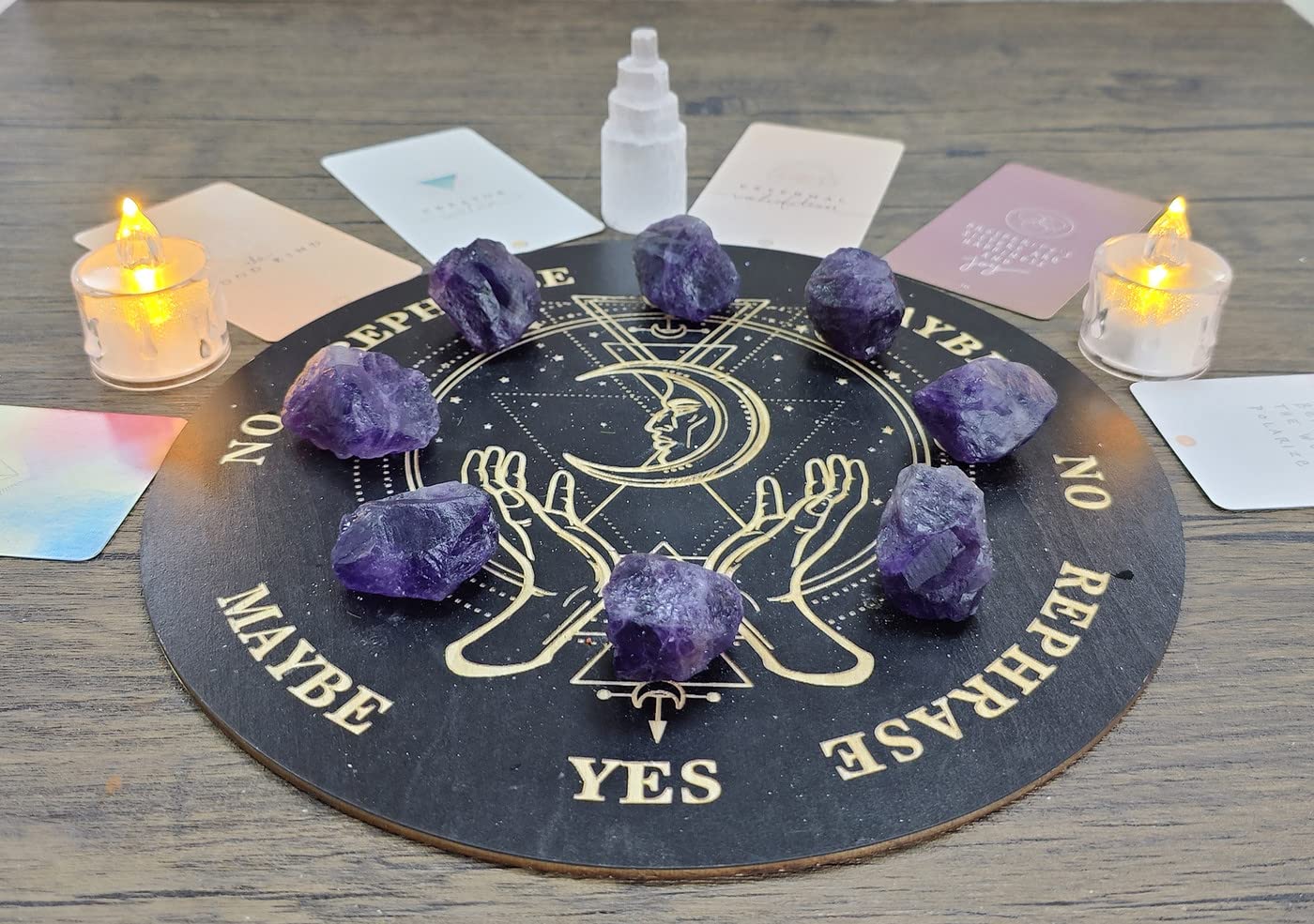 MAIBAOTA Natural Amethyst Crystal Rocks Raw Healing Crystals Bulk 1" Raw Rough Gemstones Rocks for Tumbling Polishing Cutting Reiki Witch Quartz Crystal Stones