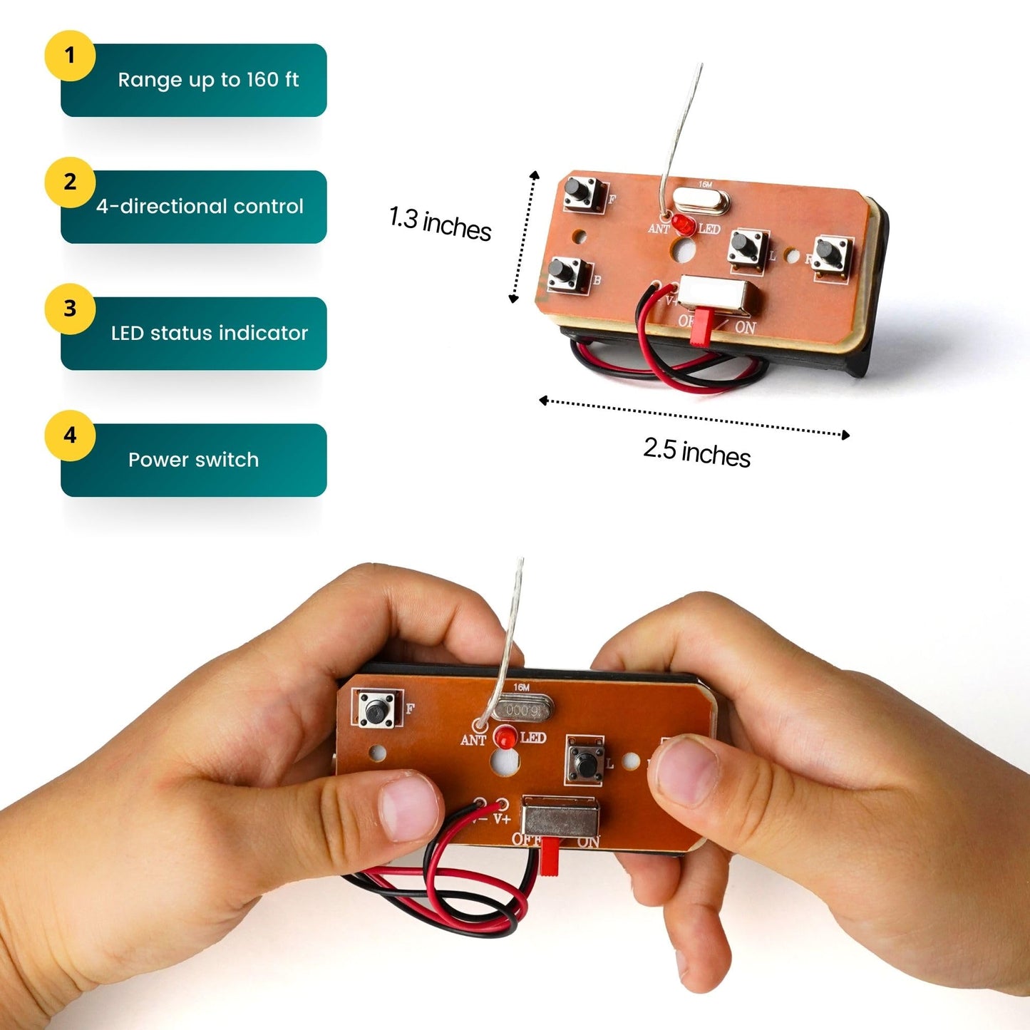 STEM Wooden Racing Car Kit for Kids Age 8-12 – DIY Science Experiment, Wood Building Project, Perfect Educational Gift for Boys & Girls 8 9 10 11 12 Years Old