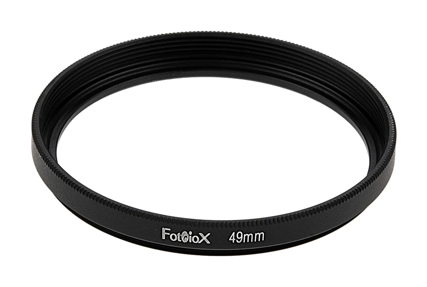 Fotodiox Metal Spacing Ring, Anodized Black 49-49Mm