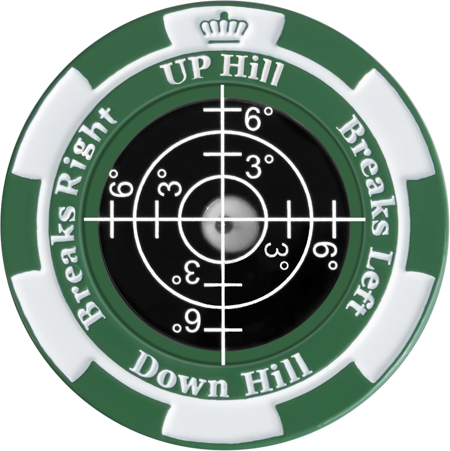 SlopeMaster ProGreen Reader - Golf Ball Marker with High Precision Green Reading Aid Golf Accessories for Men Women