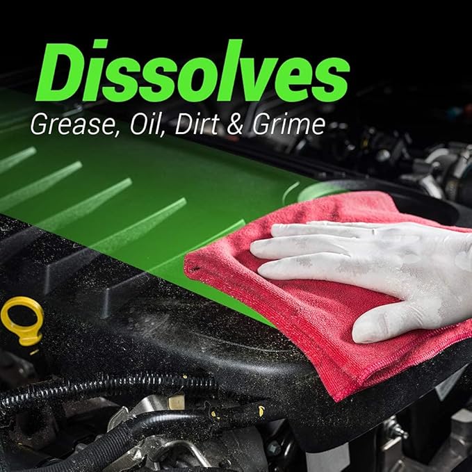 Fuller Brush 2X Power Fulsol Degreaser – Removes Grease, Oil, Grime & Stains – All Purpose Oil, Grease & Grime Cleaner For Bike, Automotive, Grill, Bathroom & Kitchen – Makes 30 Gallons (Pack of 6)