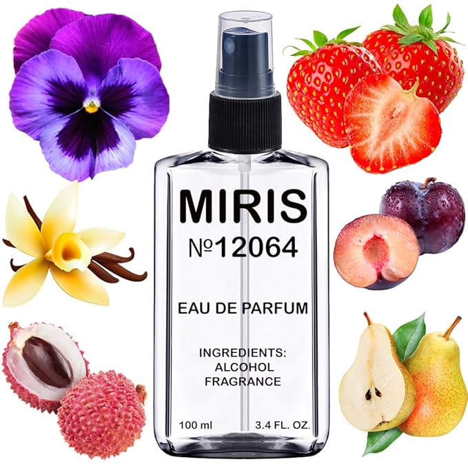 MIRIS No. 12064, Inspired by Ocean Lounge, Long-Lasting Eau de Parfum for Women, Spray 3.4 Fl Oz / 100 ml