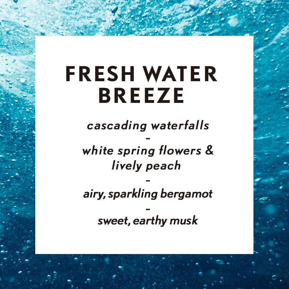 Air Wick Essential Mist, Essential Oil Diffuser, (Diffuser + 1 Refill), Fresh Water Breeze, Air Freshener (Device And Packaging