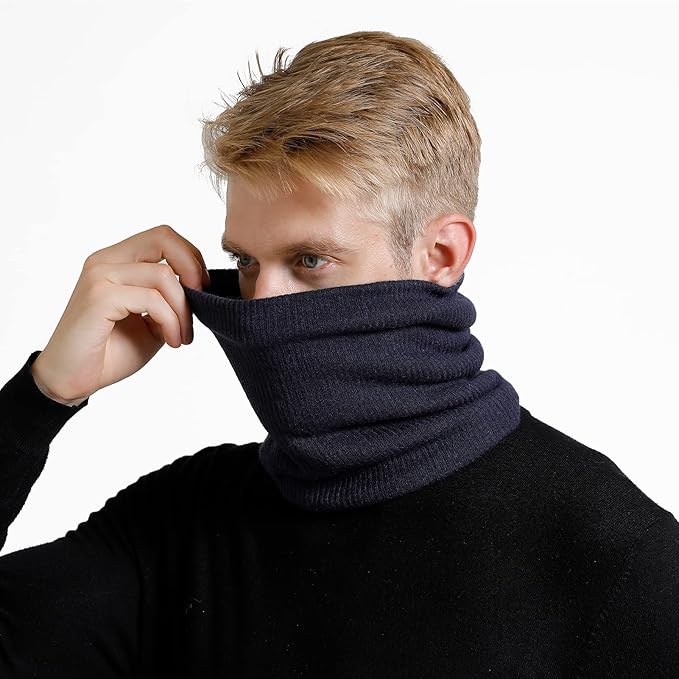 Winter Scarf Neck Warmer Gaiter Face for Men Women Warm Fleece Ski