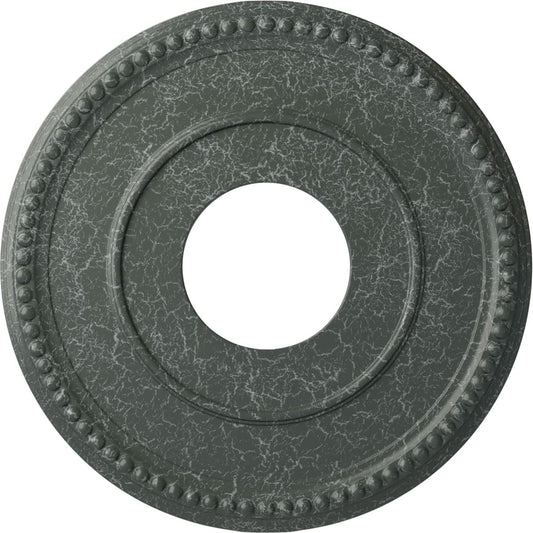 Ekena Millwork Cm12Bragc 12-1/2 X 3-7/8 X 3/4 Bradford Ceiling Medallion, Athenian Green Crackle