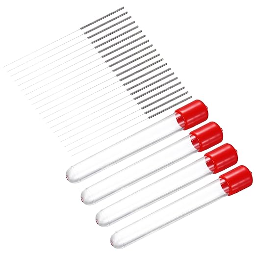 MECCANIXITY 20Pcs 3D Printer Nozzle Cleaning Kit Precision 0.3mm Stainless Steel Cleaner Needles for 3D Printer Clog Removal, Maintenance