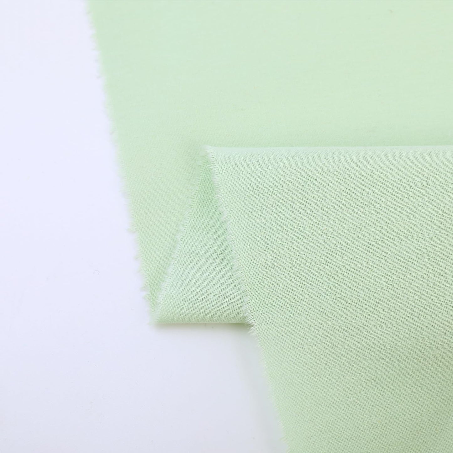Cotton Fabric Natural Cotton Poplin Fabric by The Yard 100% Cotton, 59 Inches Wide Soft Embroidery Fabric Material for Quilting, Sewing, Crafts, Binding, Backing and Lining (Sage Green, 3 Yard)