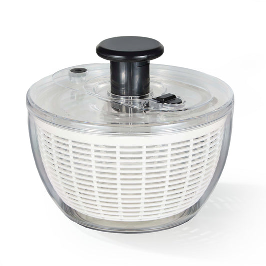 CAROTE 3.8 Qt Salad Spinner Small Lettuce Spinner Plastic Vegetable Fruit Washer, Vegetable Cleaner Salad Cleaner Lettuce Washer, Non-Slip Base, BPA-Free