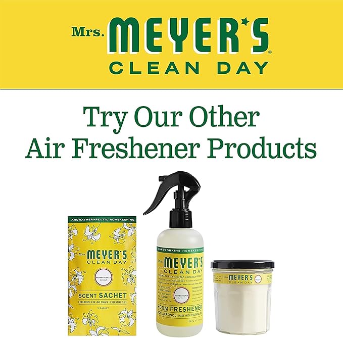 MRS. MEYER'S CLEAN DAY Room Freshener - Honeysuckle, 8 Fl Oz. (Pack of 2)