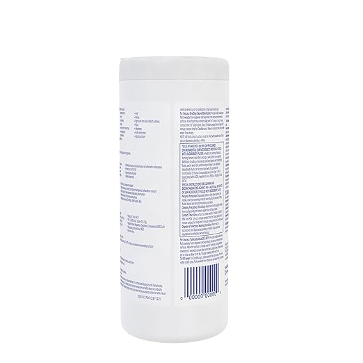 Oxivir Diversey Tb 5388471 Ready-to-Use Disinfectant Cleaning Wipes, Accelerated Hydrogen Peroxide, Large 7x8-Inch Sheets, 60-Wipes, 1-Slim Canister