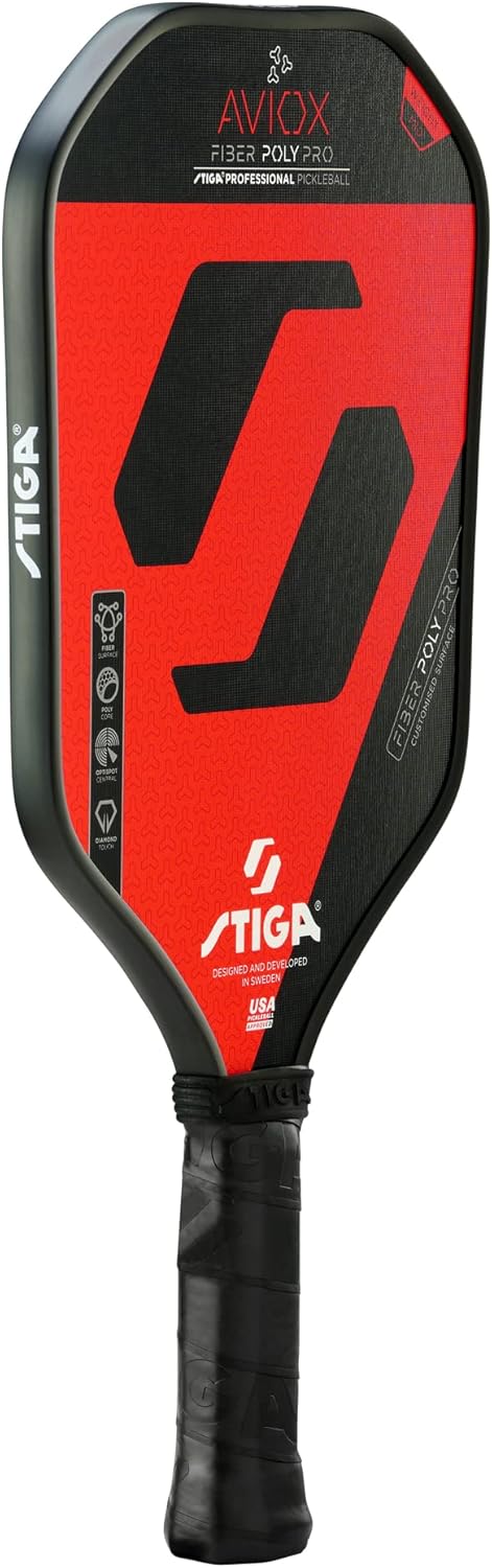STIGA Aviox Pickleball Paddle | Midweight Paddle - USAPA Approved - Designed in Sweden