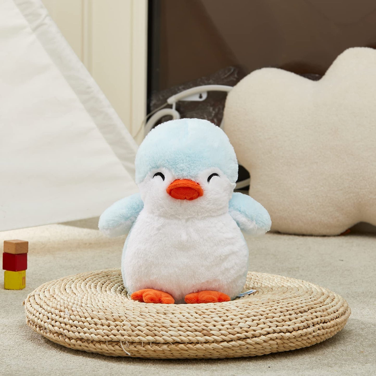Glow Guards Light up Penguin Stuffed Animal Snuggle Soft Plush Toy with LED Night Lights Glow Birthday Children's Day for Toddler Kids, 12''