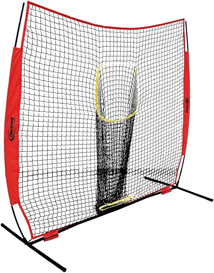 Disc Store Disc Golf Training Net - 7x7 Disc Golf Throwing Net - Comes with Convenient Carrying and and Storage Bag