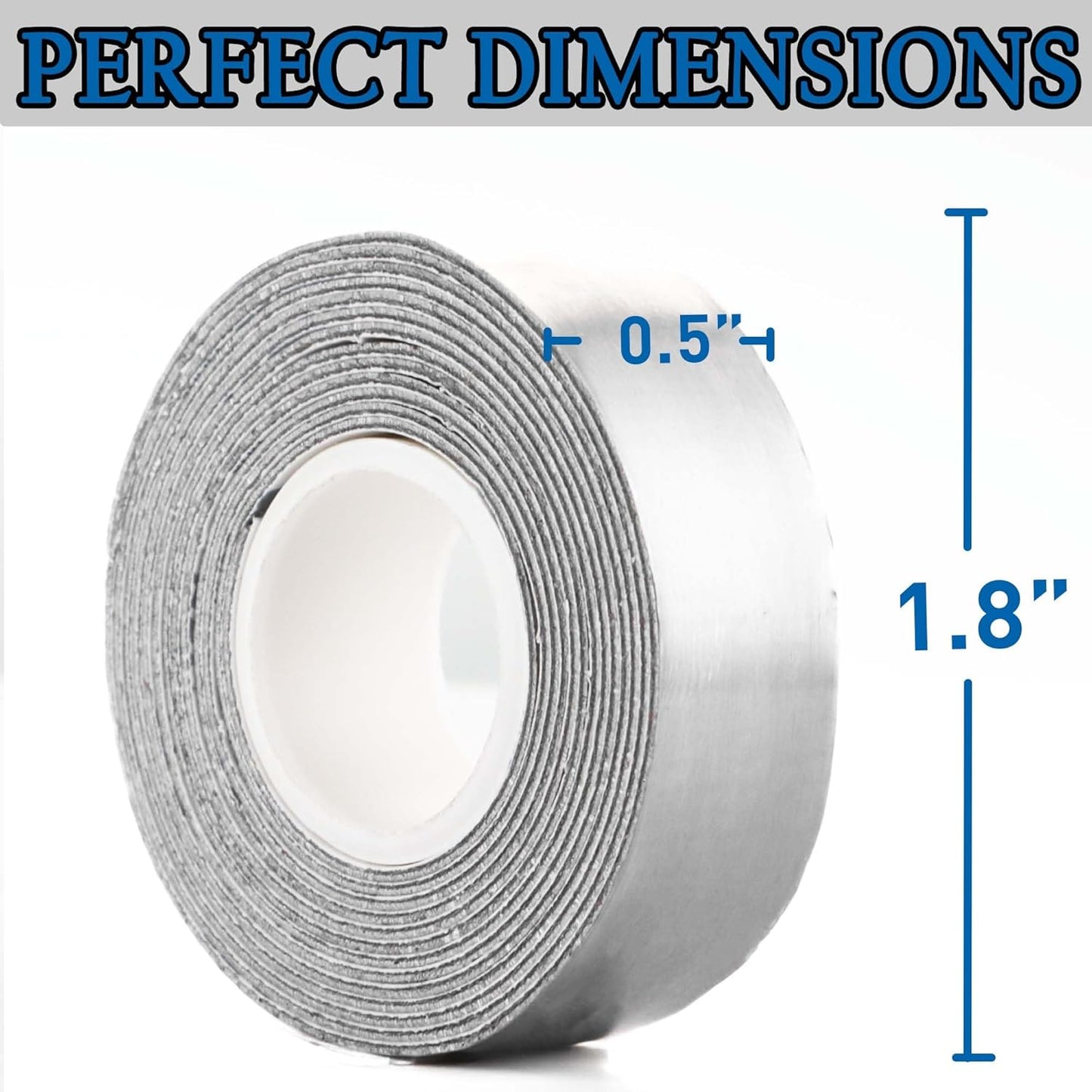 2 Grams Per Inch Golf Lead Tape | 1/2''x 60'' Adhesive Lead Tape | Add Swing Weight for Golf Tennis Racket Pickleball Paddle Adjust Weight