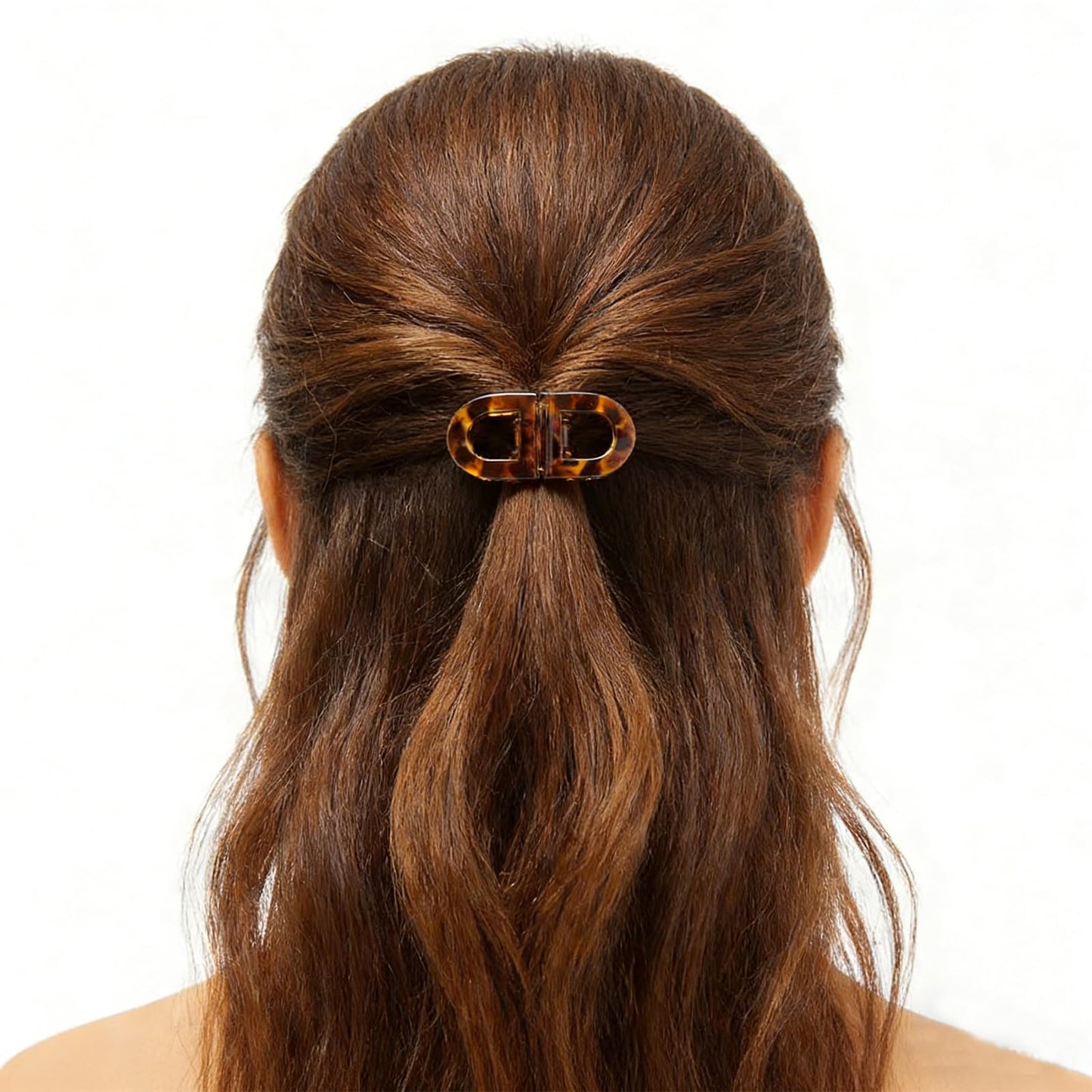 Magnetic Hair Clips, Strong Hold Magnetic Styling Clips, No-Slip Flat Magnetics Styling Clips, No-Crease Sectioning Hair Accessories for Thin & Thick Hair (4PCS)