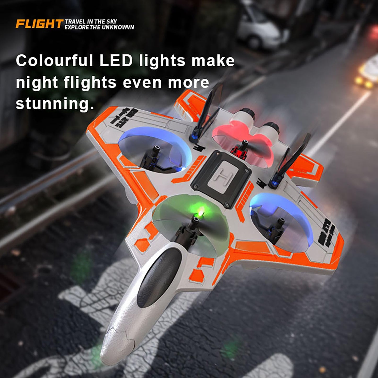 Remote Control Drone for Kids,2.4Ghz Foam RC Airplanes Helicopter Quadcopter with Auto Hovering,360° Flip,Gravity Sensing,Stunt Roll,Cool Light,2 Battery,Gifts for 8+ Kids Boys