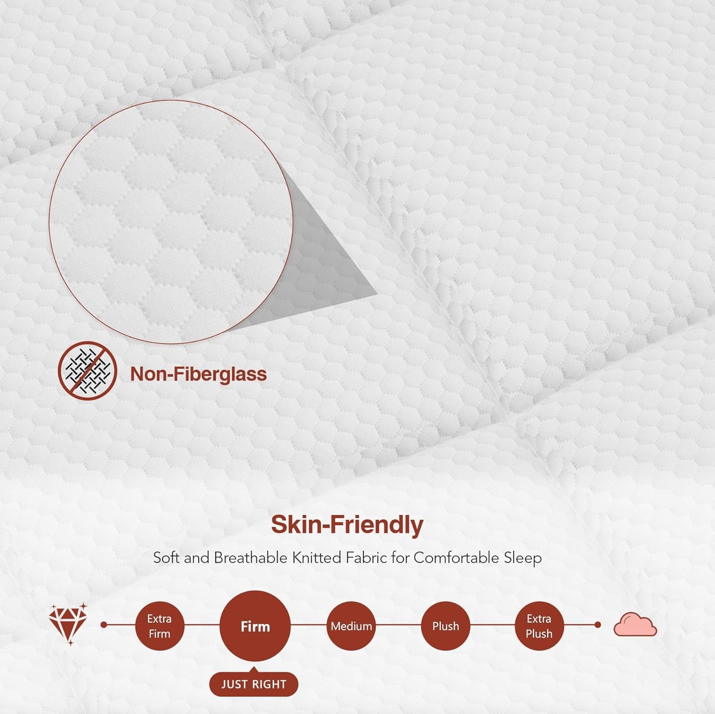 Queen Mattress 14 Inch, Queen Size Mattresses in a Box, Superior Hybrid Bed with Gel Memory Foam for Back & Lumbar Support, Pressure Relief, Zoned Support Pocket Springs, Cooling&Firm Feel