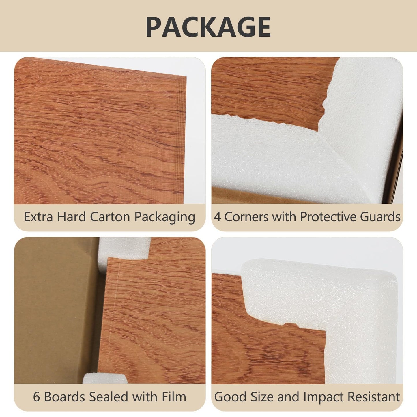 Creatorally 10 Pack Rosewood Plywood Sheets, 16.5"x11.7"x1/8" Unfinished Wood Blanks, Ideal for Laser Cutting, Engraving, DIY Crafts, Wood Burning, Sign Making & Home Decor