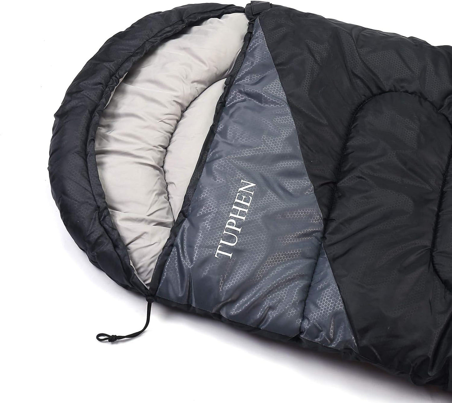 tuphen- Sleeping Bags for Adults Kids Boys Girls Backpacking Hiking Camping Microfiber Liner, Cold Warm Weather 4 Seasons Indoor Outdoor Use, Lightweight & Waterproof