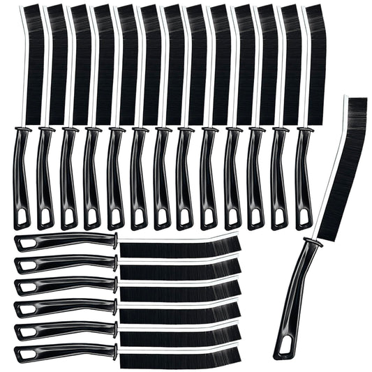 20 Pcs Crevice Cleaning Brush, Bathroom Gap Brush, Grout Cleaner Brush Hard Bristle Crevice Cleaning Brush,Clean The Dead Corners of Bathroom Kitchen Tiles
