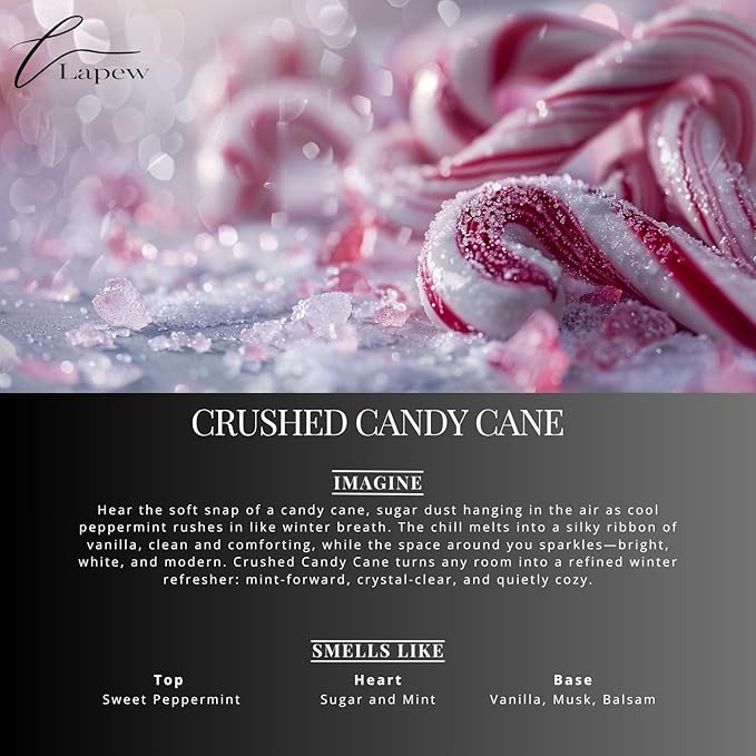 Crushed Candy Cane Carpet Freshener Powder 16 oz | Powerful Odor Eliminator for Home | Upholstery Deodorizer | Carpet Deodorizer | Cat Litter Box