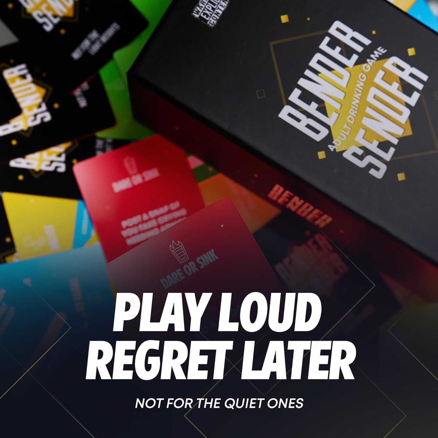 – Party Card Game for Adults 21+ | 500+ Bold Challenges & Icebreakers | Girls Night, College Game, Adult Gatherings