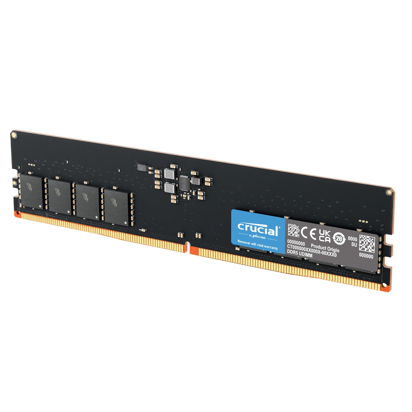 Crucial 32Gb Ddr5 Ram, 5600Mhz (Or 5200Mhz Or 4800Mhz) Desktop Memory, Udimm 288-Pin, Compatible With 13Th Gen Intel Core And Am