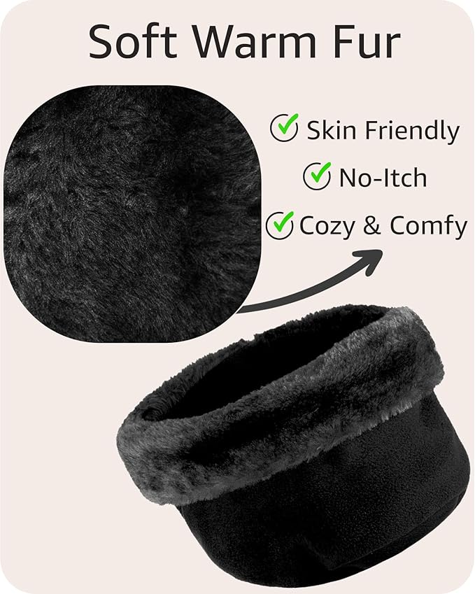 boxed-gifts Women's Warm Fleece Winter - Women's Hat and Glove Set + Hats Gloves Scarves for Women