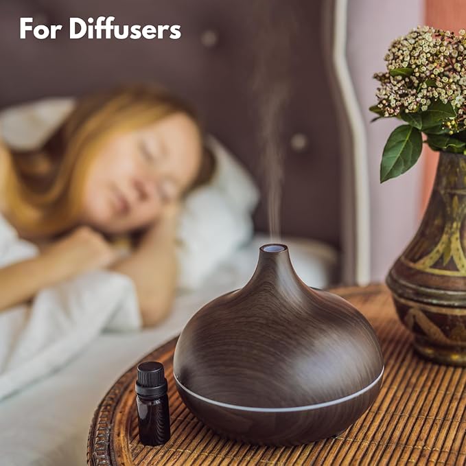Essential Oils for Laundry | 100% Pure Therapeutic Grade Aromatherapy Essential Oil Set - Top 6 | Dryer Balls, Diffusers, Soaps, Candles | Lavender, Tea Tree, Eucalyptus, Bergamot, Lemon, Chamomile