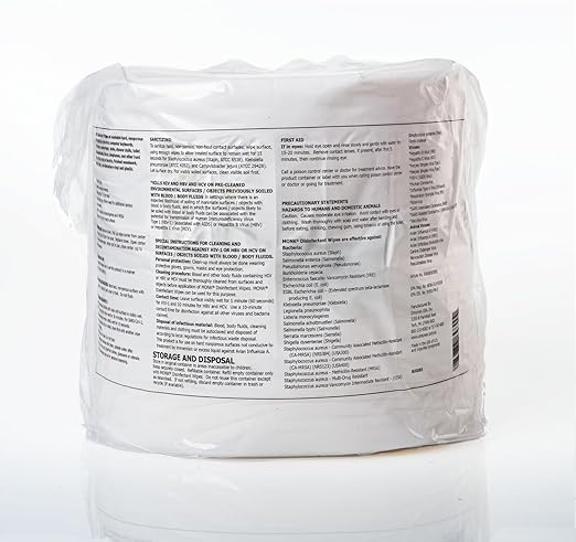 Monk - 69804R Disinfecting Gym Wipes 4 Refill Pack of 800 Count Wipes
