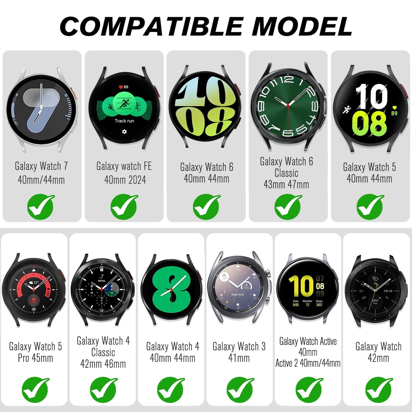 Fintie Bands Compatible With Galaxy Watch 42Mm / Gear Sport, 20Mm Soft Nylon Replacement Strap Band With Adjustable Closure Comp