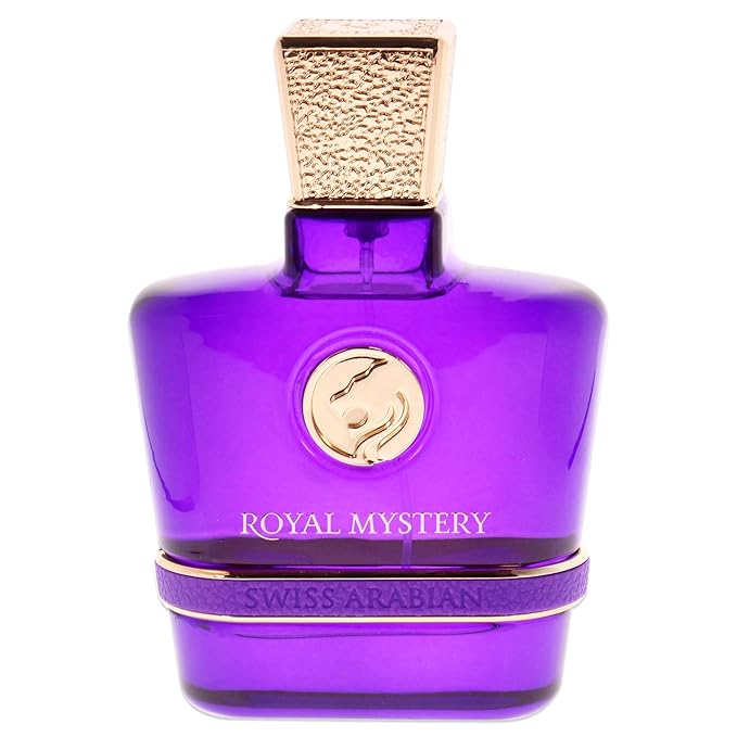 Swiss Arabian Royal Mystery - Luxury Products From Dubai - Long Lasting, Addictive Personal EDP Spray Fragrance - Seductive Signature Aroma - 3.4 Oz