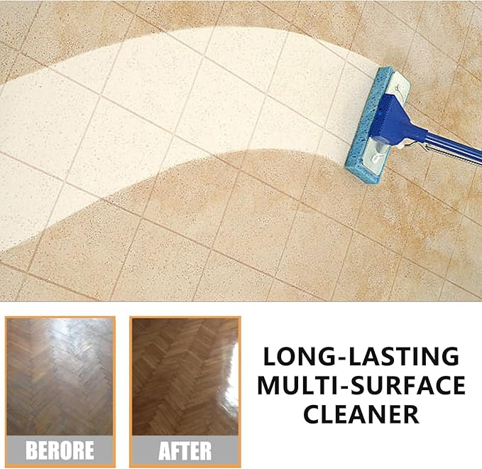 Long-Lasting Multi-Surface Cleaner,All-Purpose Household Cleaners,Deep Clean & Protective Shine For Kitchen Counters, Stainless Steel, Bathroom Tiles And So On (2PC)
