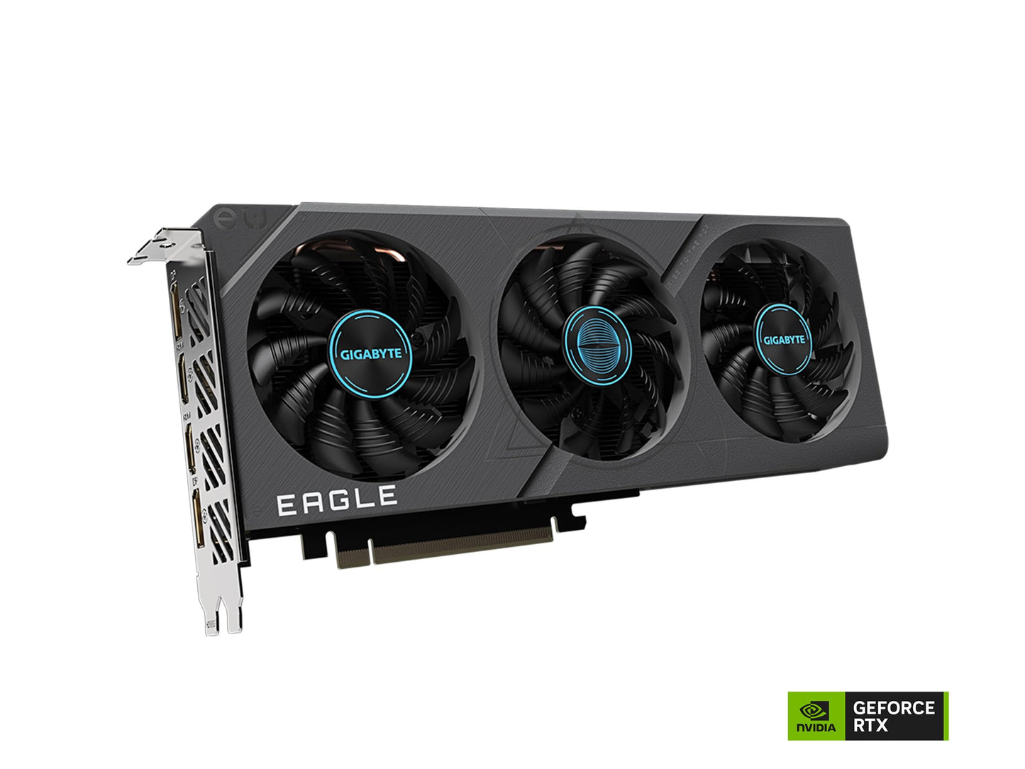 GIGABYTE GeForce RTX 4060 Eagle OC 8G Graphics Card, 8GB GDDR6, 128-bit, 3X WINDFORCE Fans, Model GV-N