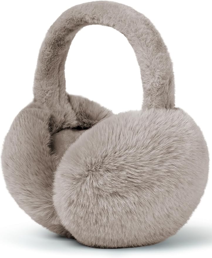 Buauty Ear Muffs Winter Women Men Soft Earmuffs Cute Ear Covers Cold Weather Fluffy Ear Warmers Headband Winter Accessories