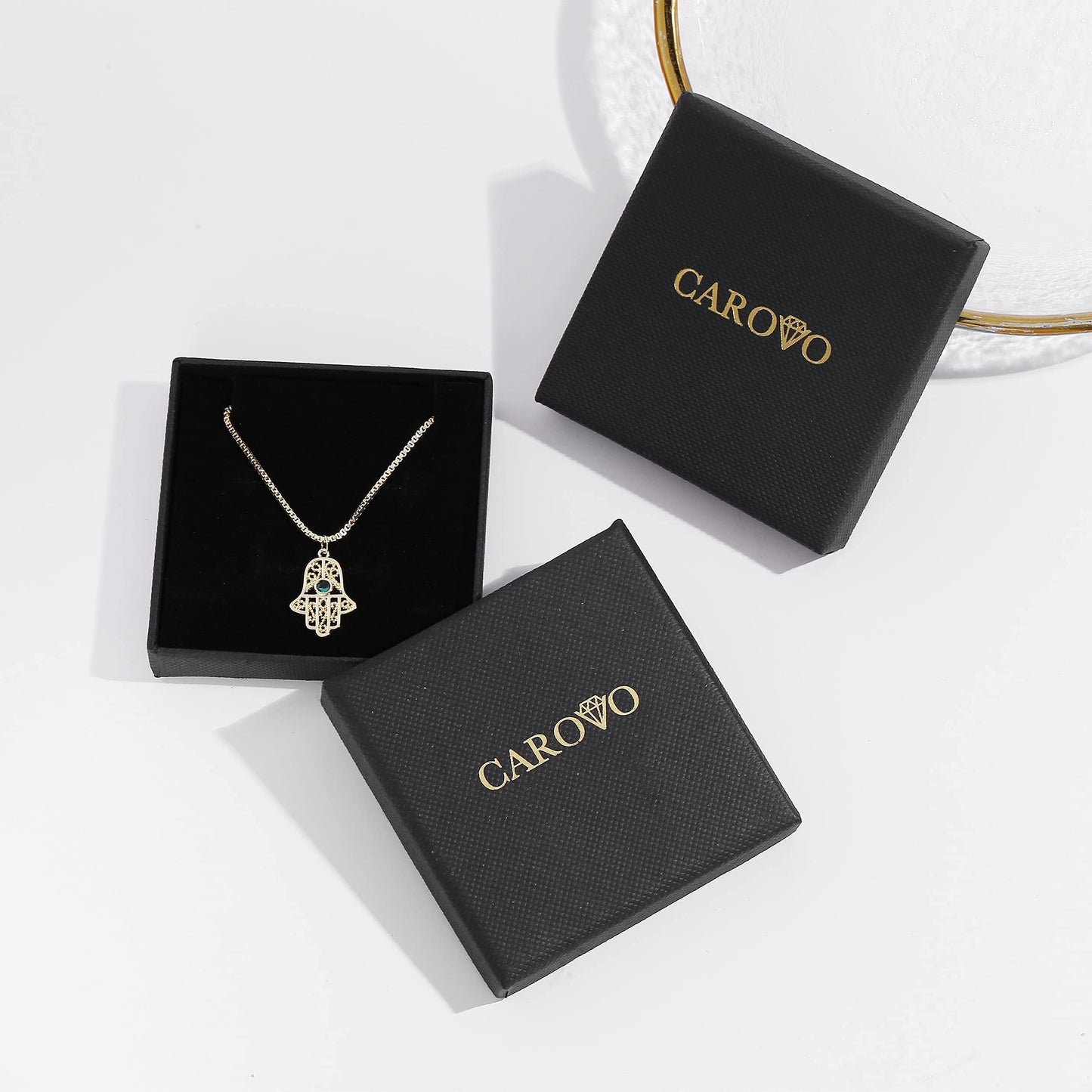 CAROVO Belly Waist Chain for Women 14K Gold Plated Layered Body Chains Boho Satellite Bead Belly Chain Sexy Bikini Body Jewelry for Women Adjustable
