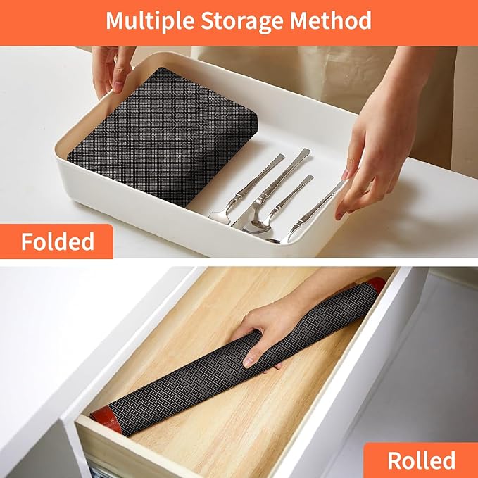 Silicone Baking Mat - Non Slip Silicone Baking Sheet, Non Stick Reusable Silicone Mats for Baking, Oven Liner, Counter Mat - Half Sheet Baking Mat (1, 16 * 12)