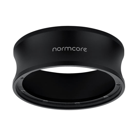 Normcore 54mm Magnetic Dosing Funnel V2, Espresso Coffee Dosing Ring, 28mm Anodized Aluminum with 9 Neodymium Magnets Fits 54mm Breville Portafilter, Black