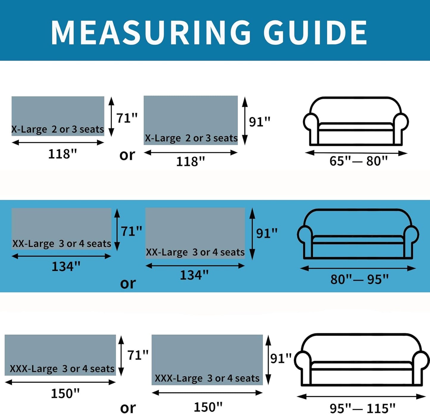 LUFEIJIASHI Boho Couch Covers for Sofa Non Slip Sofa Covers Washable Couch Covers for 3 Cushion Couch Sofa Pet Friendly Sectional Couch Cover Blanket Furniture Protector for Dogs (Grey, 91"x134")