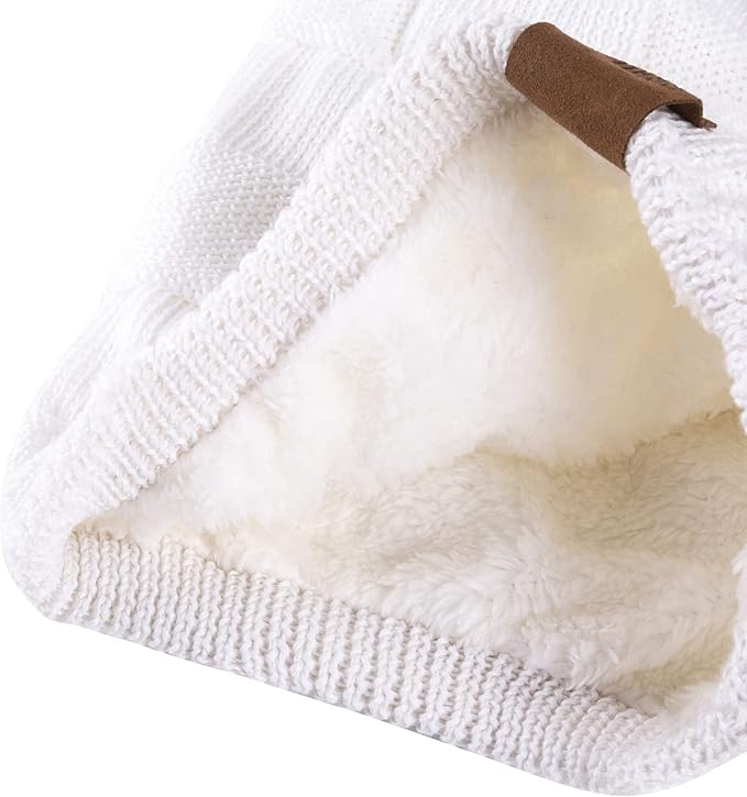 REDESS Beanie Hat for Men and Women Winter Warm Hats Knit Slouchy Thick Skull Cap