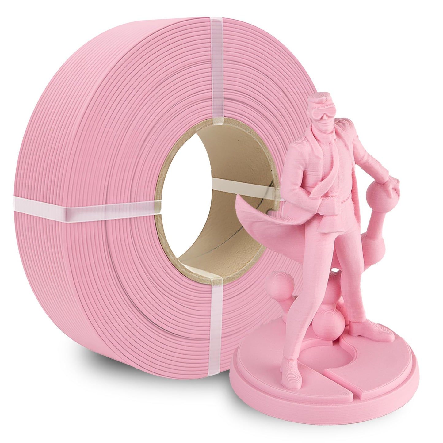 Polymaker Panchroma Refill Spool Matte Sakura Pink PLA 3D Printing Filament Refill, Compatible with All Reusable Spools and All