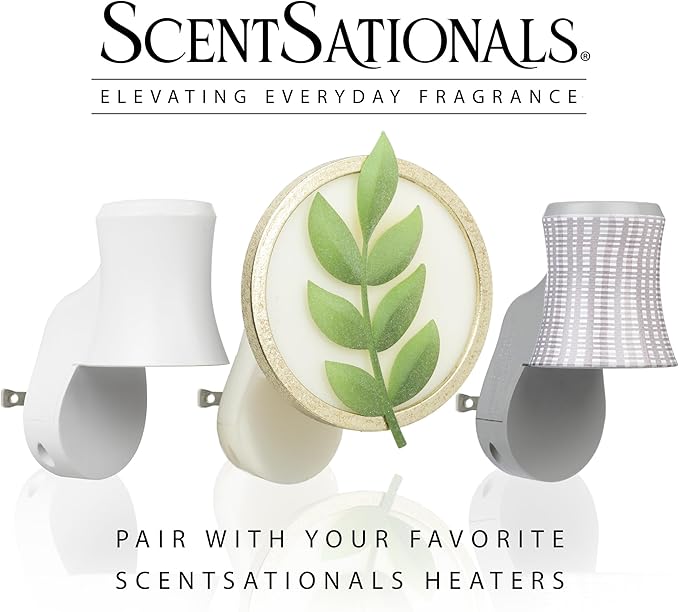Scentsationals Fragrance Oil Plug In Air Freshener Refills 3-Pack - Spiced Berry Crumble - Works with Scentsationals Wall Plugs, Long-Lasting Home Fragrance, 0.8 fl oz Each, Packaging May Vary